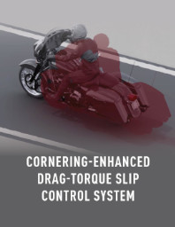 Cornering Enhanced Drag-Torque Slip Control System (C-DSCS)